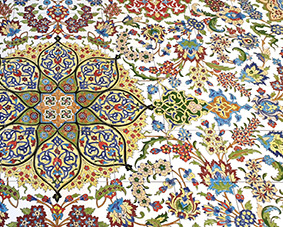 بلاط السيراميك في تصميم السجاد