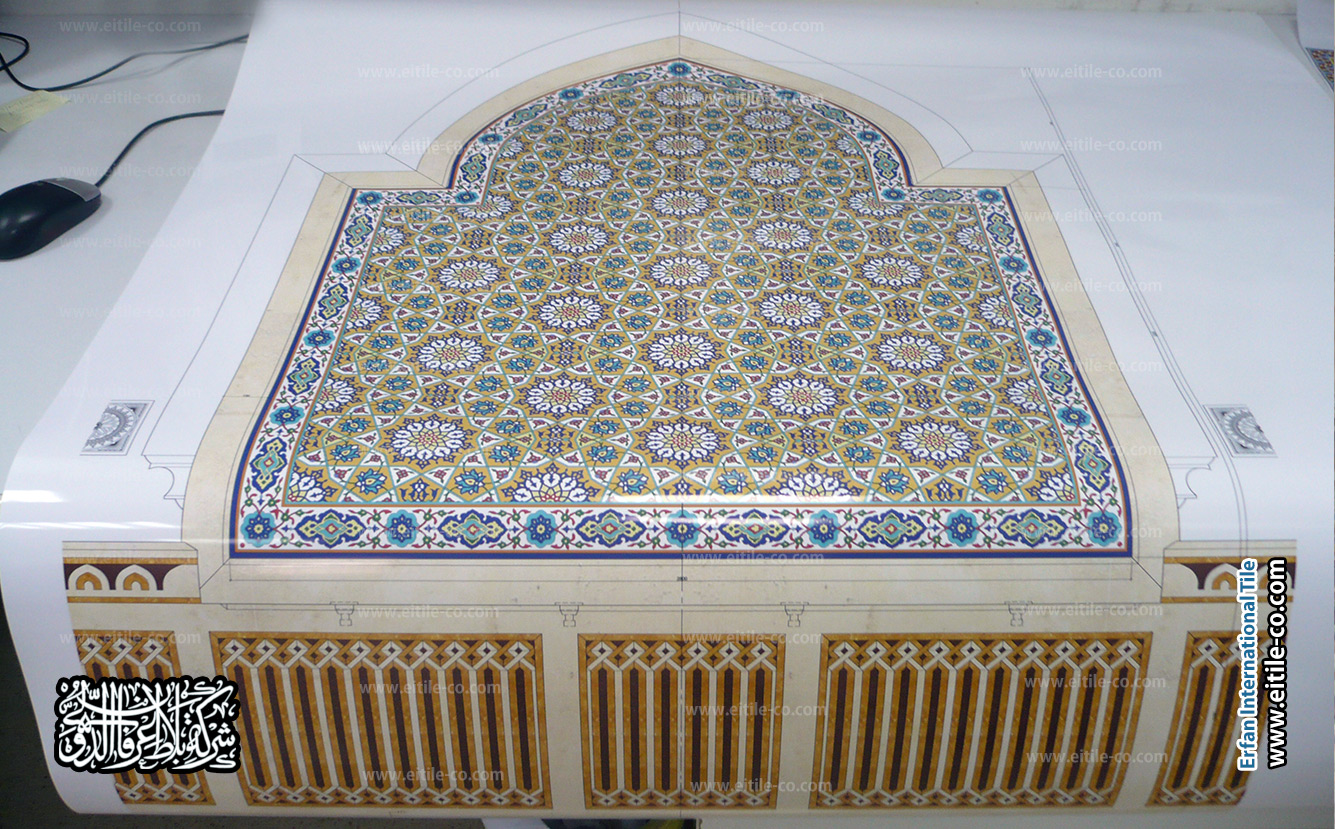 Bespoke mosaic artworks can be created for palaces, hotels, villas, commercial spaces, and architectural landmarks — www.eitile-co.com