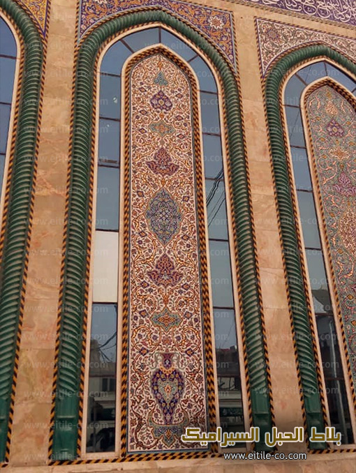 Supplier of ceramic rope tiles for mosque decoration، www.eitile-co.com