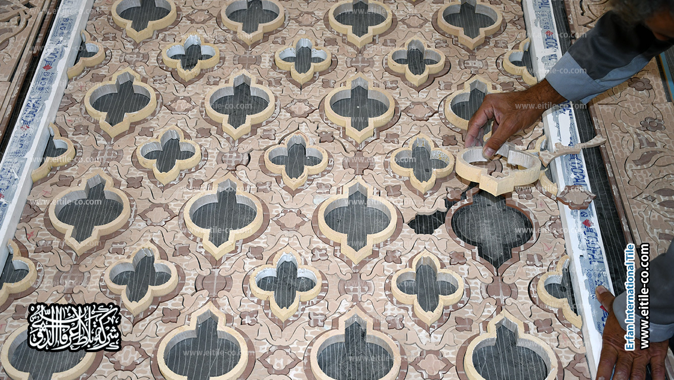 Every Eitile mosaic project is carefully designed to meet the specific requirements of the client — www.eitile-co.com