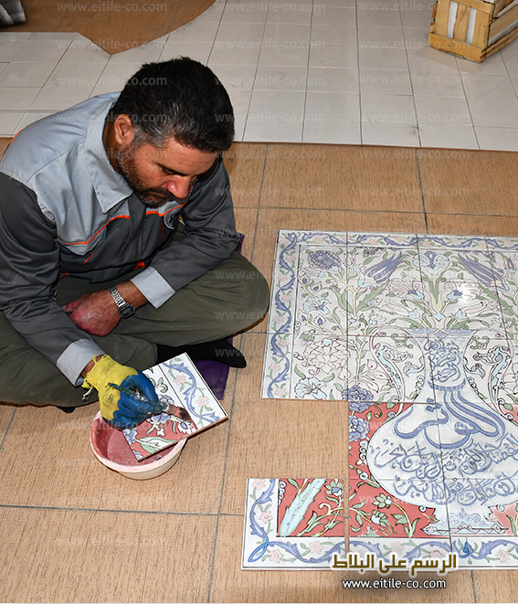 Islamic wall tiles with Quran verses, www.eitile-co.com