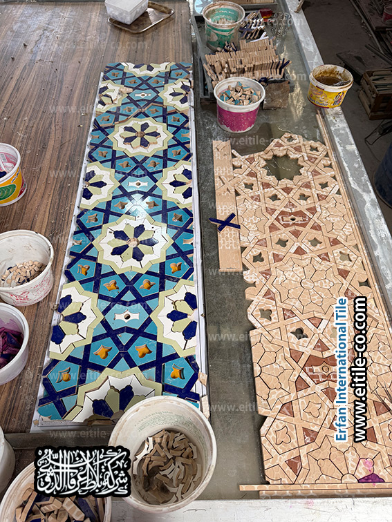 Eitile transforms artistic concepts and architectural drawings into beautifully crafted mosaic surfaces — www.eitile-co.com