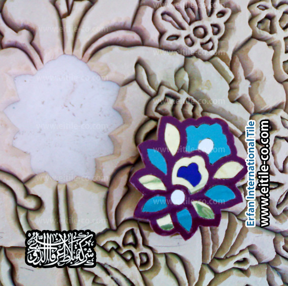Each mosaic piece is carefully prepared and assembled to create a harmonious and precise composition — www.eitile-co.com