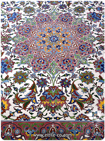 Supplier of floor ceramics with carpet design, www.eitile-co.com