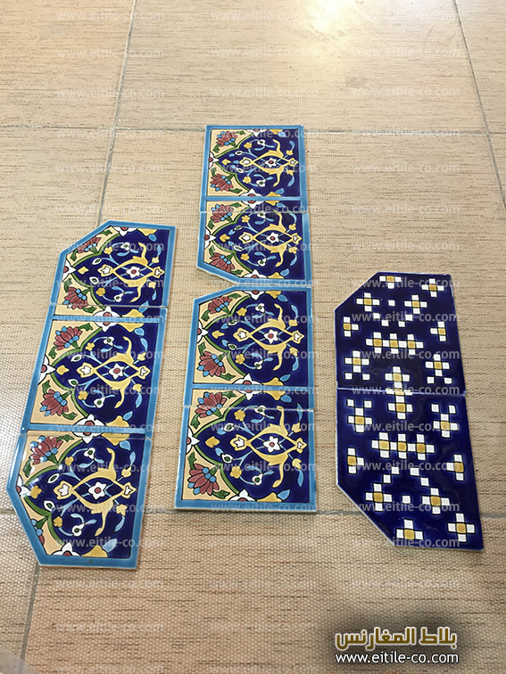 Mosque Mihrab Muqarnas tile panel designing and manufacturing, www.eitile-co.com