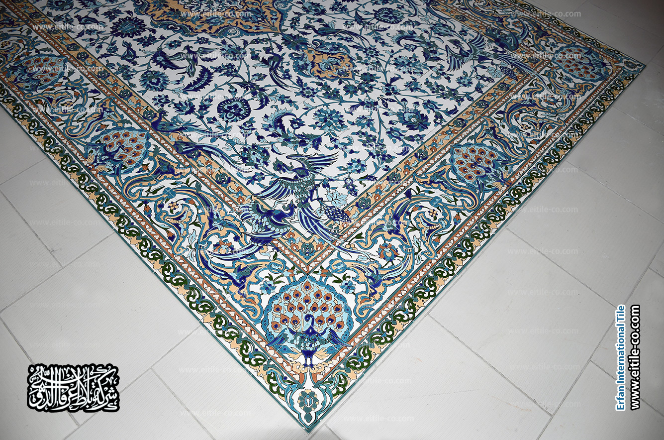 تصميم وتنفيذ سجاد بلاطي فاخر بتقنية السبعة ألوان لكافة أنحاء العالم، www.eitile-co.com