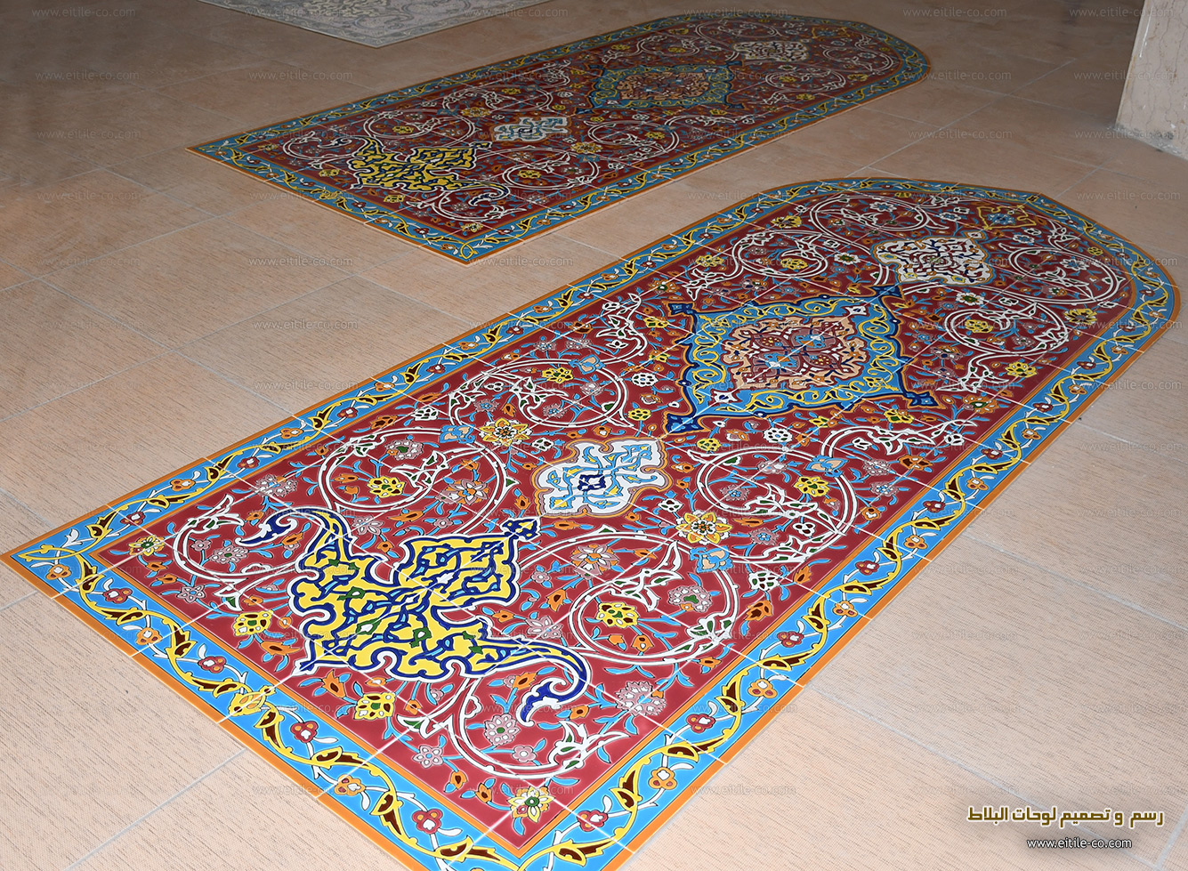 Handmade wall tile panel, www.eitile-co.com
