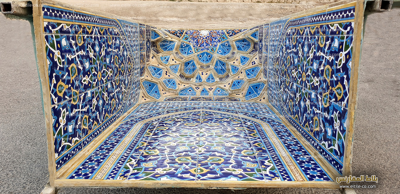 Mosque Mihrab Muqarnas tile panel designing and manufacturing, www.eitile-co.com