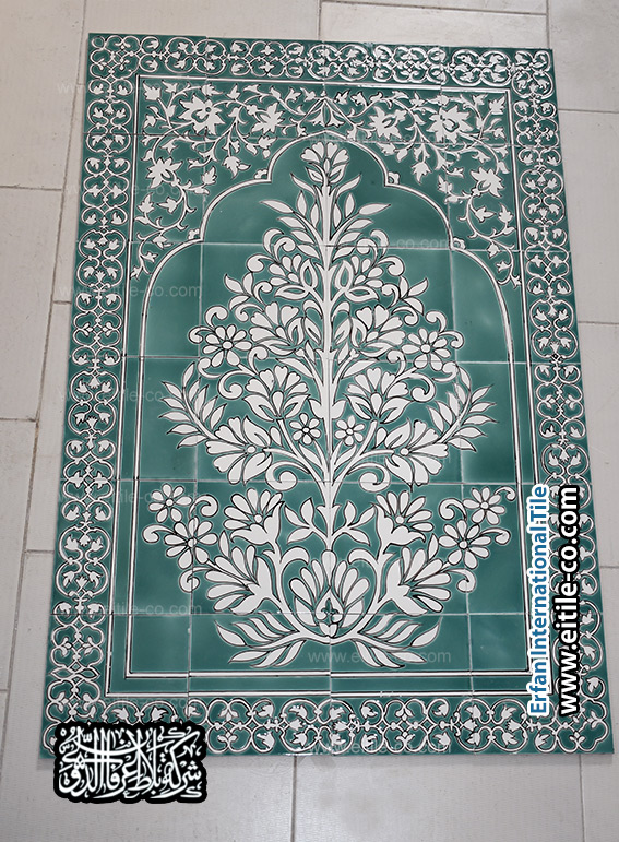 تستطيع شركة Eitile تصميم وتصنيع أي صورة أو لوحة فنية على بلاطات يدوية لصناعة إطارات جدارية فريدة، www.eitile-co.com