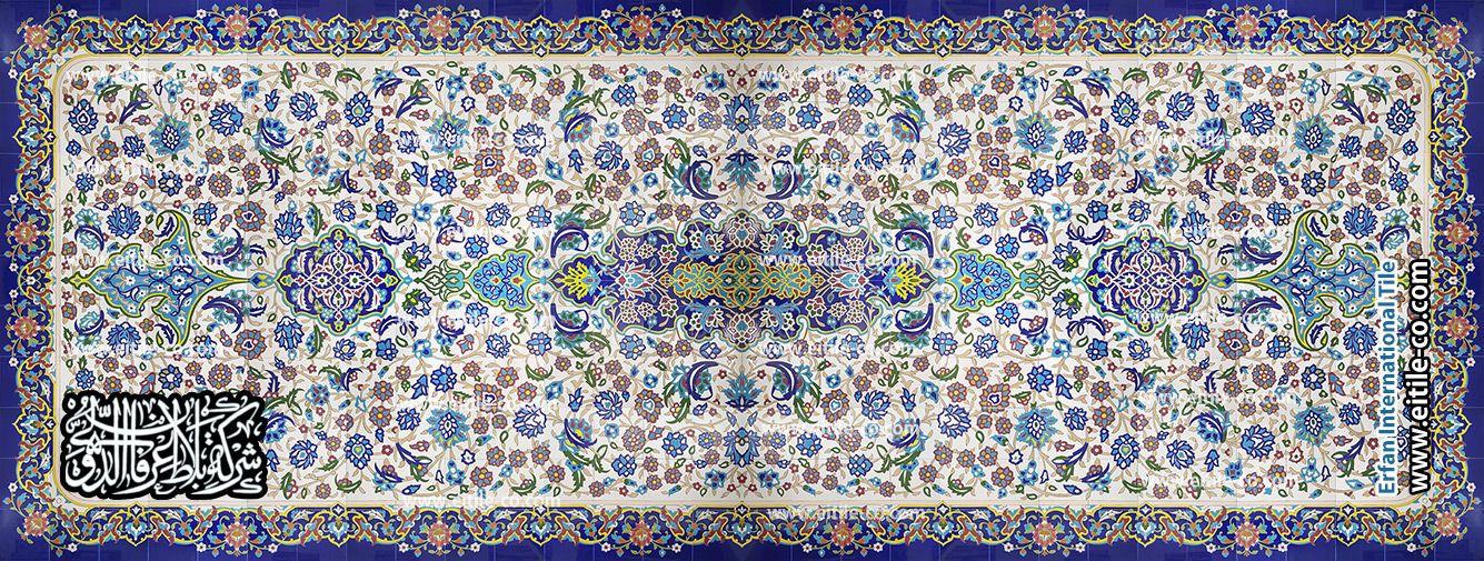عملية تطوير التصميم تشمل تعديل الألوان، النقوش، وأبعاد اللوحات لضمان انسجامها مع هوية المكان، www.eitile-co.com
