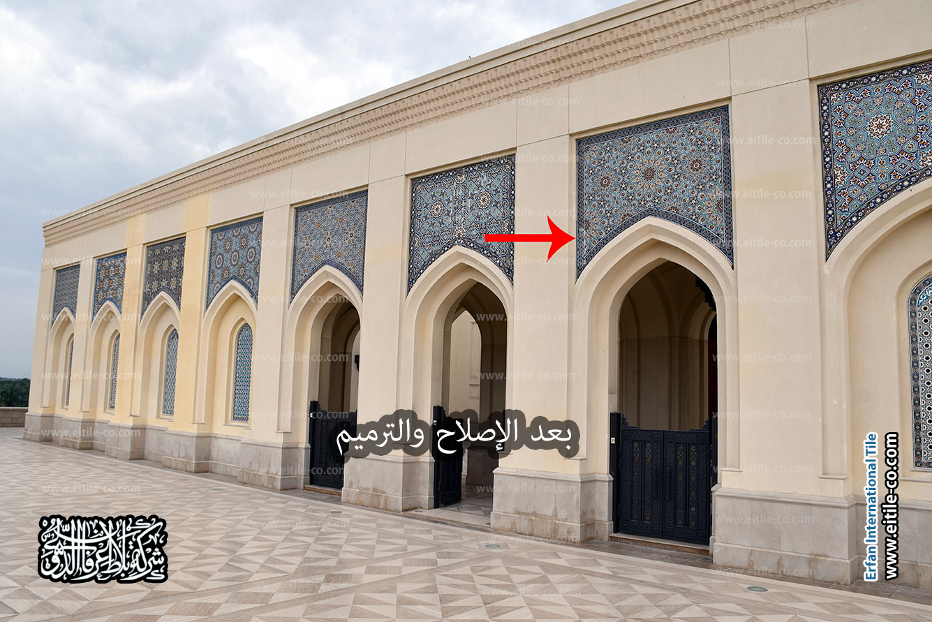 إحياء جمال الزخارف اليدوية في جامع السلطان قابوس بصحار – ایتایل، www.eitile-co.com